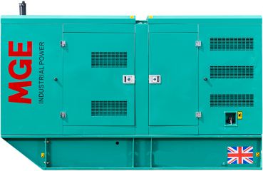 Дизельный генератор MGE P250CS в кожухе с АВР