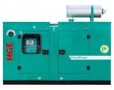 Дизельный генератор MGE P640CS в кожухе с АВР