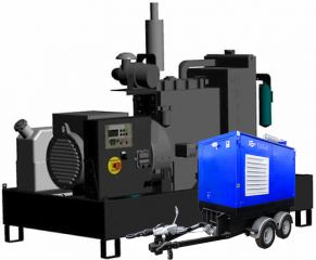 Дизельный генератор Pramac GBW 35 Y 240V