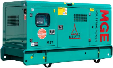 Дизельный генератор MGE P27DZ в кожухе