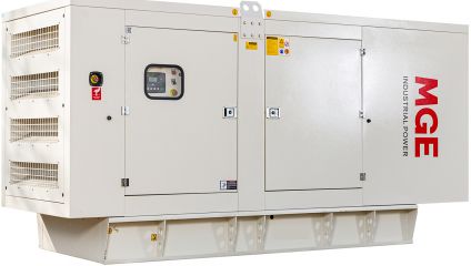 Дизельный генератор MGE P200DN в кожухе с АВР