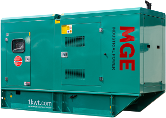 Дизельный генератор MGE P150CS в кожухе