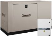 Газовый генератор Gazvolt 100T32 в кожухе с АВР