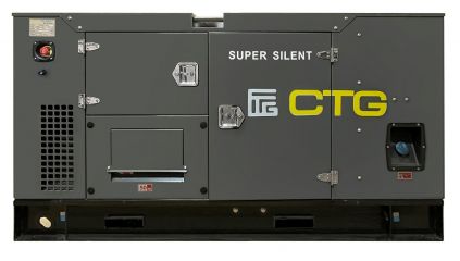 Дизельный генератор CTG 500SD в кожухе